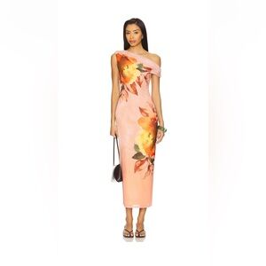AFRM | Holden Dress in Snake Bloom | Size S